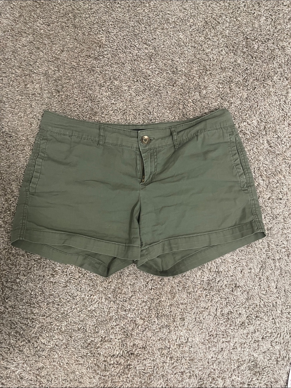 Woman’s Olive Green Shorts